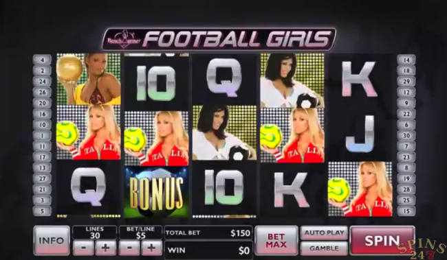 benchwarmer football girls screenshot