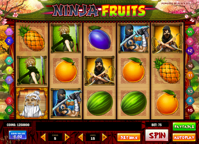 ninja fruits screenshot
