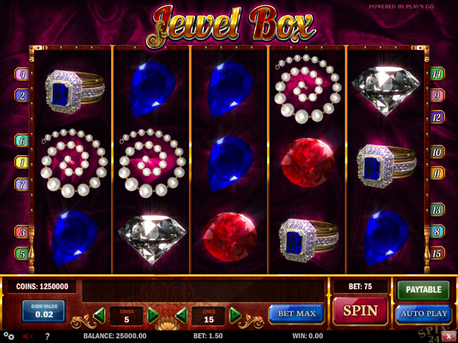 jewel box screenshot