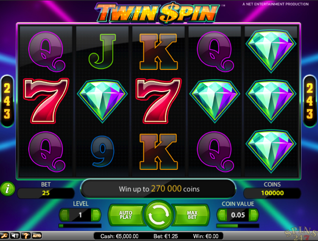 twin spin screenshot