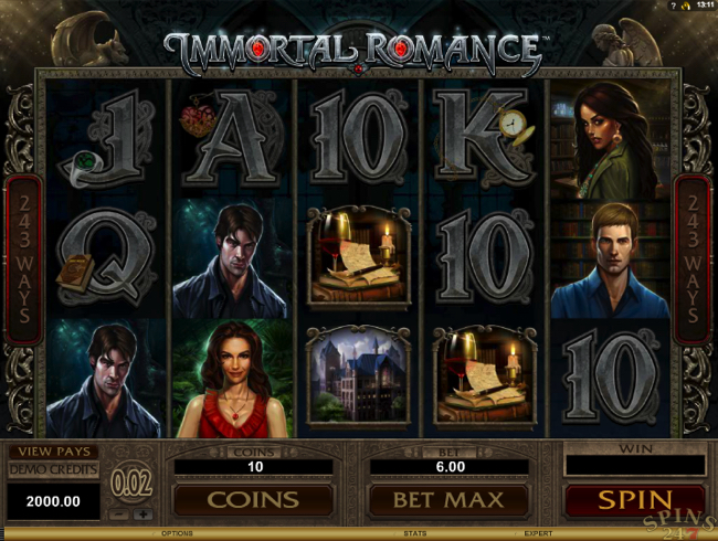 immortal romance screenshot