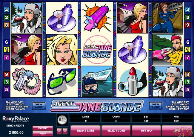 agent jane blonde screenshot