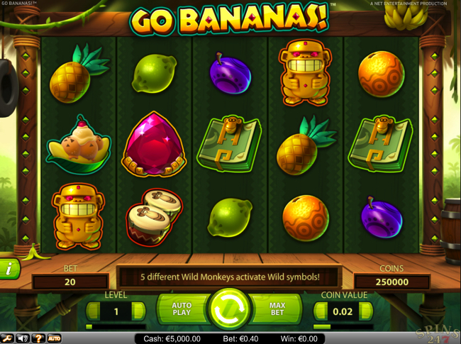go bananas screenshot
