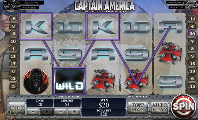 Captain America The First Avenger screenshot