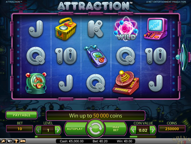 attraction screenshot