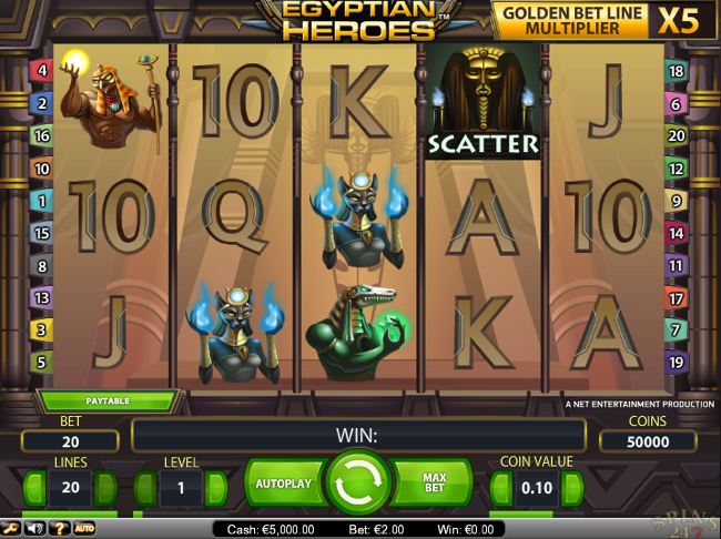 egyptian heroes screenshot