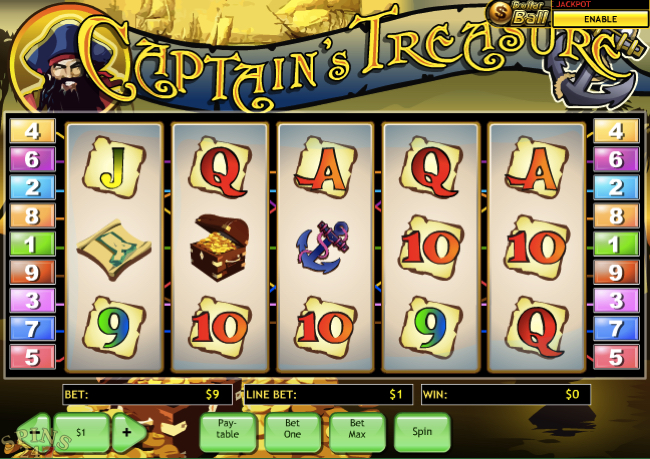 Captains Treasure Screenshot