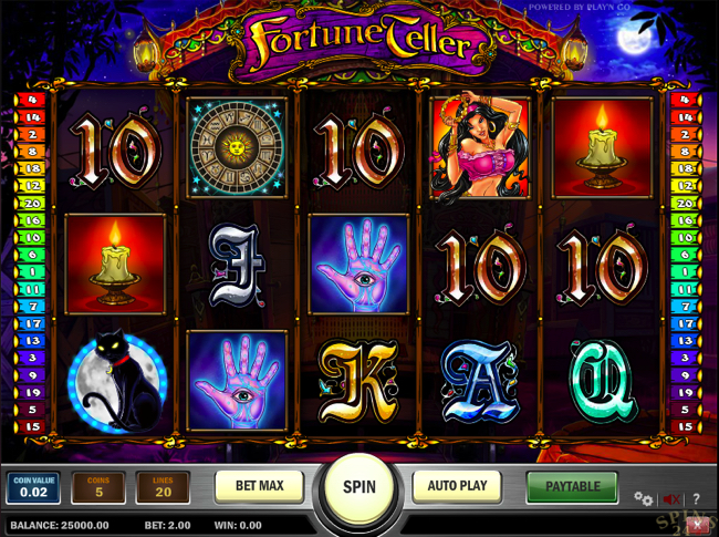 fortune teller screenshot
