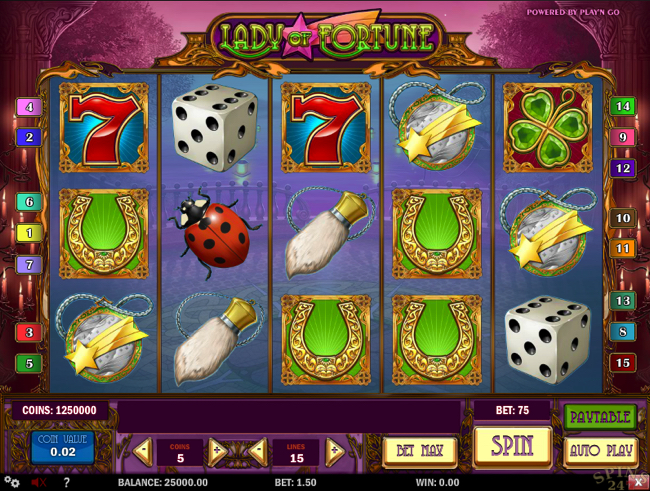 lady of fortune screenshot
