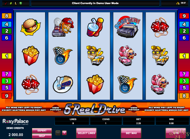 5reeldrive screenshot