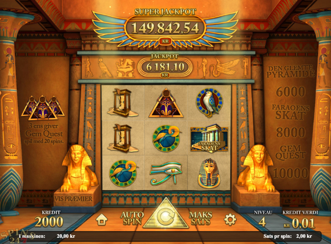 golden pyramid screenshot