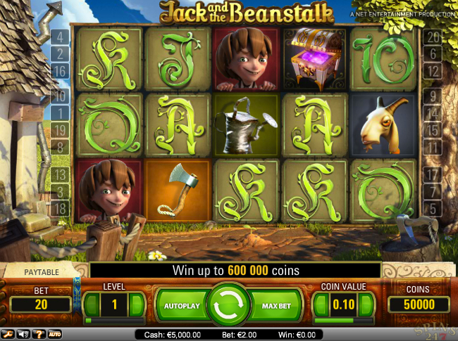 jack and the beanstalk screenshot