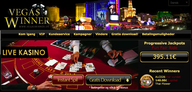 vegaswinner screenshot