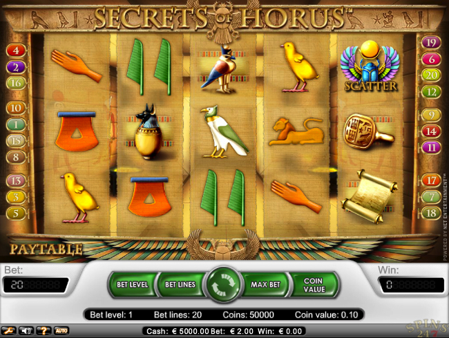 secrets of horus screenshot